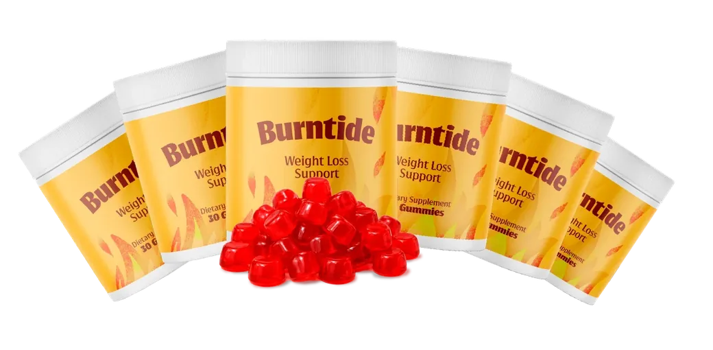 Burntide six jars, a 180 days supply