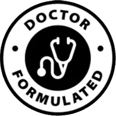 The Doctor Developed emblem printed on the Burntide label